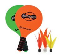 Set de jazzminton, orange / grün