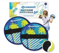 Schildkröt Jeu de lancer/attraper néoprène – 2 récepteurs à main réglables, balle Ø6,25 cm – 970146