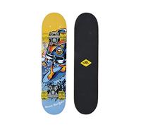 Schildkröt Skateboard Junior 24 Best Surfer – Planche en bois 60,5x15 cm, Roues PU 50x30 mm
