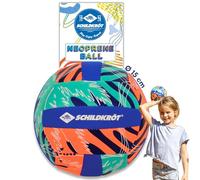 Schildkröt Mini Ballon de Beachvolley en Néoprène, Taille 2, Ø 15 cm, Nouveau Design, Surface Textile Antidérapante, Résistant à l'Eau Salée, Idéal pour les Mains des Petits Enfants, 970342