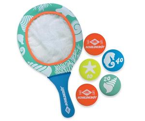 Schildkröt Neoprene Jeu Diving Catch, Comprend 1 Filet et 5 Poids de Plongée de Différentes Couleurs et Poids, Favorise la Vitesse de Réaction sous l'eau, Plaisir de Plonger pour Les Enfants