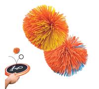 Schildkröt Ogo Sport Rechange 2 Balles Souples pour Le Jeu | Unisex | Bleu/Jaune/Orange | Ø6,5cm