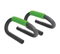 Schildkröt Paire de Poignées de Traction, Push Up Bars, Vert/Anthracite