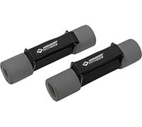 Schildkröt Fitness, lot de 2 haltères avec poignées réglables, 1kg, noir, 960009