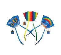 Schildkröt Pocket Kite L | Cerf-Volant de Poche Compact 65 × 45 cm | Ligne Polyester 5 KP avec Poignée | Vent 2-4 Beaufort | Loisirs Outdoor