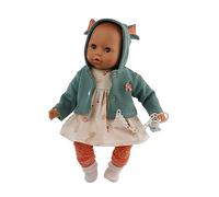 Schildkröt Poupée Amy (45 cm avec tétine, Poils de Peint, Yeux dormants, vêtements de Souris, vêtements de Souris, poupée Jouet à partir de 36 Mois) 7545260