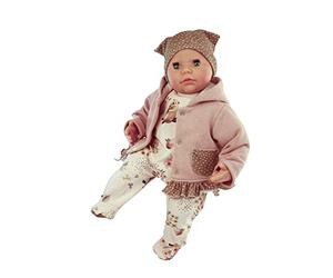 Schildkröt Poupée Julchen avec vêtements et Yeux Bleus Taille 52 cm