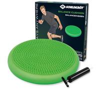 Schildkröt Seat Cushion Fit, Coussin d'Equilibre Gonflable, avec Housse en Tissu et Pompe, Comprend Affiche d'Exercices, 960230