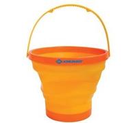 Schildkröt Seau de plage pliable Fun Sports Ø20 cm 2 L Orange/Jaune