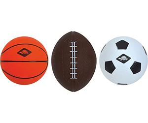 Schildkröt Set de Mini-Ballons, 3 Ballons - Beaucoup d'action, l'Entraînement Excellent pour la Coordination et l'Apprentissage des Techniques de Lancer et d'Attraper, 970165