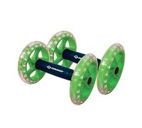 Schildkröt Entraîneur abdominal Dual Roller – 2 roues, nouvelle version, roulement à boules