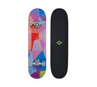Schildkröt Skateboard Kicker 31", Excellente pour Débutants, Plateau Concave avec Double Kick et Ruban Adhésif, Roulements à Billes ABEC5, Design: