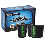 Slackers USA Bandes de Protection utilisations diverses: Slackline, Ninja Line, tyrolienne, Set pour 2 Arbres, 980011