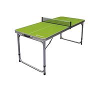Schildkröt Table de Ping Pong Midi 120 x 60 x 70 cm | Mallette Aluminium Pliable | Filet Inclus | Usage Intérieur Extérieur
