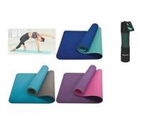 Schildkröt Tapis de yoga 4 mm bicolore avec sac de transport