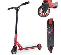 Schildkröt trottinette freestyle Flipwhip rouge métallique - trottinette de tricks premium