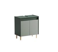 Schildmeyer 157031 Lovis Meuble sous-Vasque - Dimensions : 56,9 x 33 x 60,1 cm - Vert forêt/Pistache