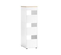 Schildmeyer 702005 Solea Armoire Multi-usages, Blanc Mat, 45,1 x 60 x 154,7 cm