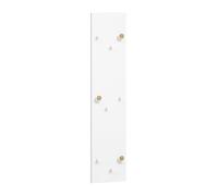 Schildmeyer Bjarne 158678 Panneau à Crochets Blanc Mat 24,5 x 2,6 x 109 cm