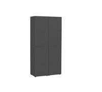 Schildmeyer Cap 702030 Ensemble Armoire avec Serrure Électronique, Matériaux en Bois, Anthracite