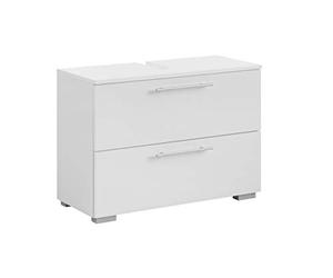Schildmeyer Carlos 148597, Meuble sous-Lavabo, Blanc, 80,2 x 59,1 x 35 cm