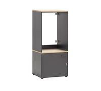 Schildmeyer Conversion de Machine à Laver et Armoire Multifonction Solea 702004, Anthracite, 67,1 x 60 x 154,7 cm