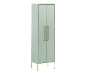 Schildmeyer Gloria 146637 Buffet Haut, Menthe/doré, 2 Portes