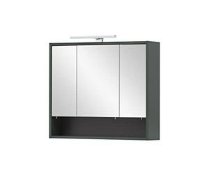 Schildmeyer Kent 151134 Armoire à Miroir, Vert forêt, 70 x 16 x 64,2 cm