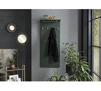 Schildmeyer Kent 151442 Panneau à crochets, Vert forêt/doré, 50 x 20,9 x 110,6 cm