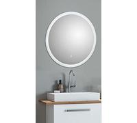 Schildmeyer Miroir Rond Sun avec éclairage LED - Diamètre 60 cm