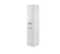 Schildmeyer Rilana 130508 Armoire Haute, Blanc Brillant, 159 x 33 x 35 cm