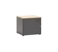 Schildmeyer Solea 158875 Armoire Multi-usages verrouillable, Anthracite, 67,1 x 60 x 60 cm