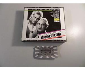 Schiller Friedrich - Kabale Und Liebe Schell/Quadflieg/+ CD