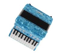 Schimer Accordéon 8 Basses avec 22 Touches Sangles Réglables pour un