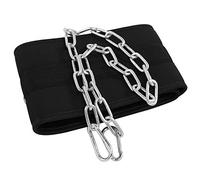 Schimer Ceinture de Trempage avec Chaîne pour Haltérophilie et Tractions,