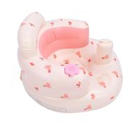Schimer Chaise Gonflable pour bébé, Siège de Soutien pour bébé en PVC, Mignon, Doux et Sûr, Portable pour Apprendre, Assis Confortable, 1 X canapé Gonflable pour