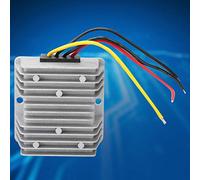 Schimer Réducteur de Tension Convertisseur 8A 24V à 12V DC avec Protection étanche pour Applications électriques, Boîtier en Aluminium 96W (Grand boîtier en Aluminium 24V à 12V8A)