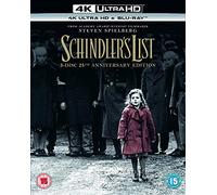 Schindler’s List - 25th Anniversary collector’s edition with poster, art cards and book [Blu-ray] [2019] [Region Free]
