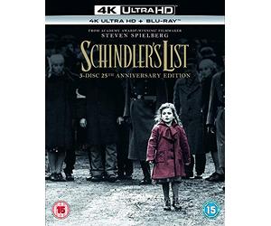 Schindler’s List - 25th Anniversary collector’s edition with poster, art cards and book [Blu-ray] [2019] [Region Free]