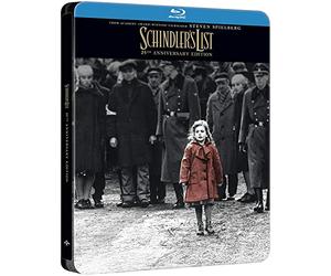 Schindlers List 4K UHD 25th Annivesary Edition Steelbook / 3-Disc Set /Import / Includes Region Free Blu Ray