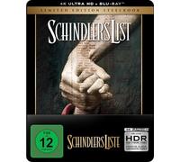 Schindlers Liste - Steelbook (4K-UHD+2 Blu-rays)