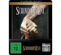 Schindlers Liste - Steelbook (4K-UHD+2 Blu-rays)