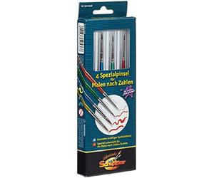 Schipper 605020536 - Dessins Numérotés - 4 Spezialpinsel - Neuf