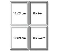 Schipper 605290764 Peinture par numéros - Cadre en Aluminium Quattro 18 x 24 cm