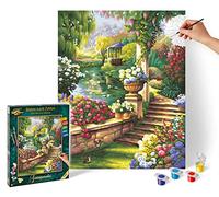 Jardin paradisiaque - peinture par numéros