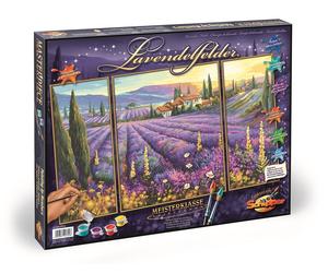 Schipper 609260604 - Malen Selon Payer - Champs de Lavande (Triptyque) - Neuf