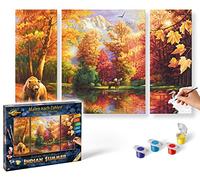 Schipper - 609260650 - Indian Summer - Triptychon - Tableau à Dessin - Taille 40 x 50 cm
