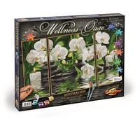 Schipper 609260681 - Peinture Par Numéros - Oasis Bien-Être (Triptyque) - Neuf