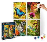 Schipper - 609340628 - Butterflies - Quattro - Tableau à Dessin - Taille 40 x 50 cm
