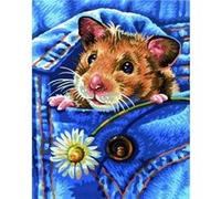 Golden hamster - peinture par numéros